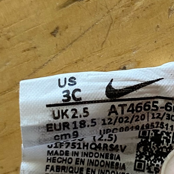 Infant Toddler Nike Flex Runner Sneaker. Unisex Ombré Peach Orange W/Silver. 3C. - Picture 12 of 14